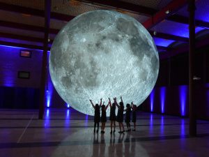 Museum of the Moon by Luke Jerram photo courtesy of WaterFire and the Cork Midsummer Festival UK 2017