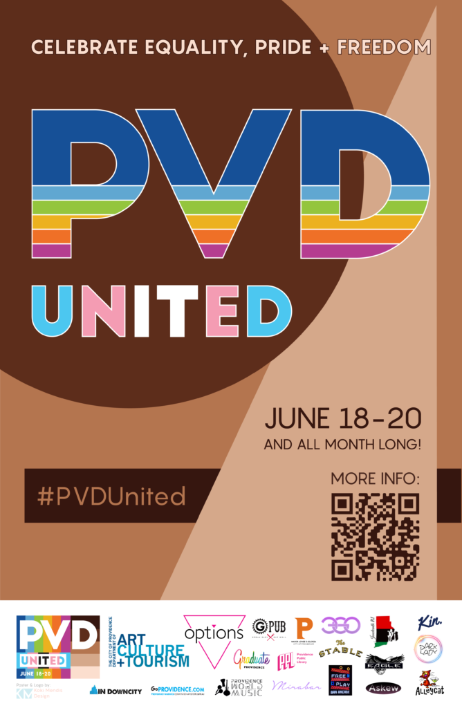 Celebrate Love, Equality, Pride + Freedom with PVD UNITED! Art