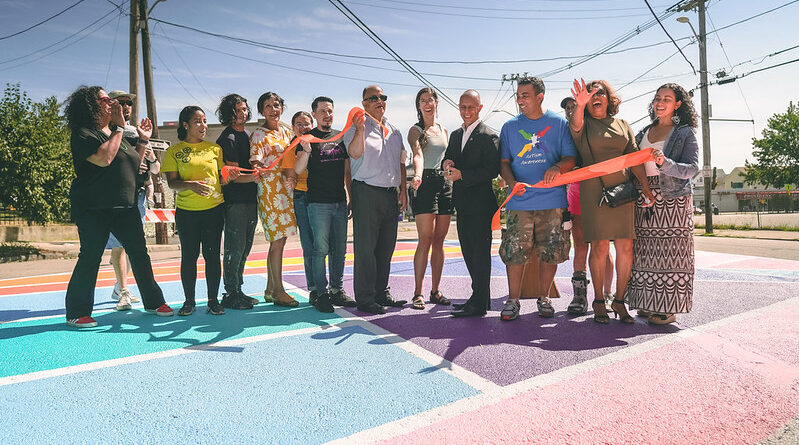 City of Providence Unveils New Ground Mural within Broad Street Cultural Corridor