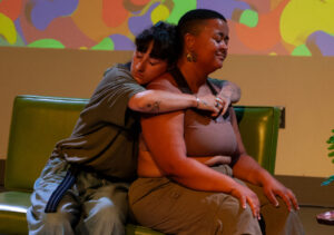 Documentation from Jenna Benzinger's "Palindrome" at Wilbury Theater, 2024 Fringe Fest.