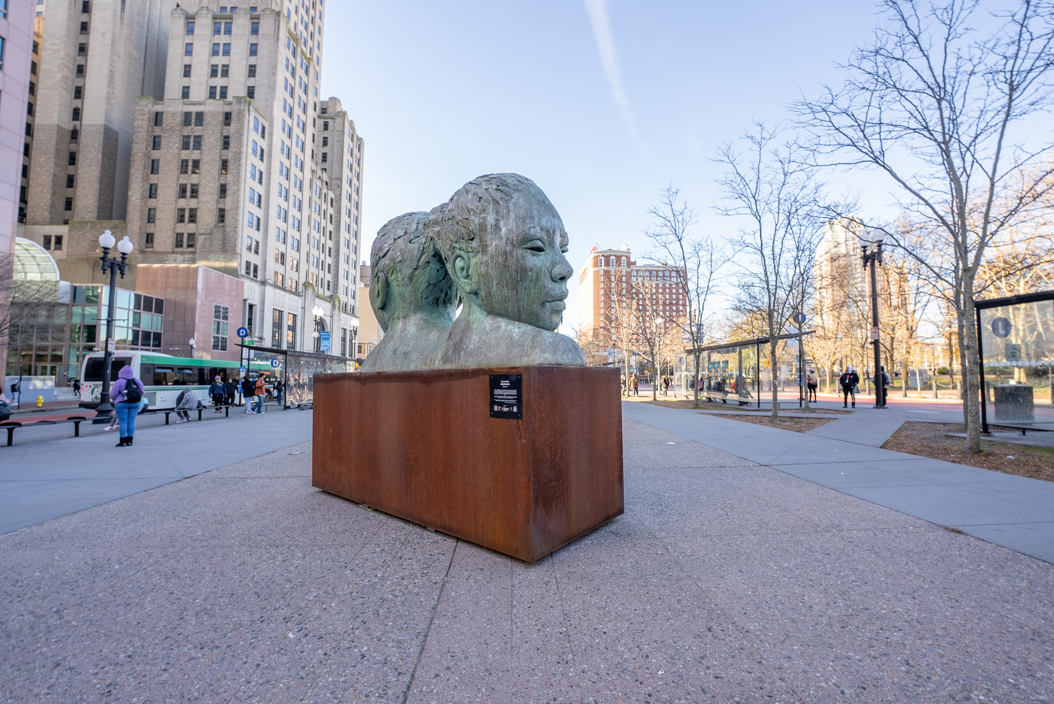 photo of a sculpture in providence