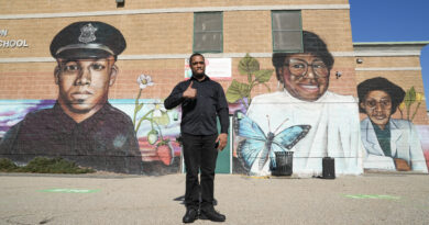 Mural Celebration at Young Woods Elementary School